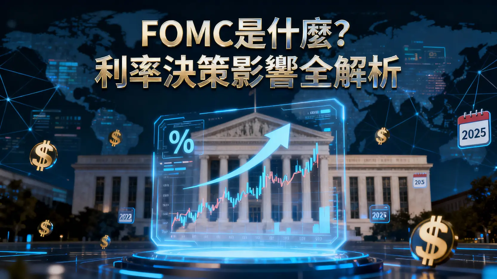 FOMC是什麼？2025最新會議時間、利率決策與對美元台股影響全解析