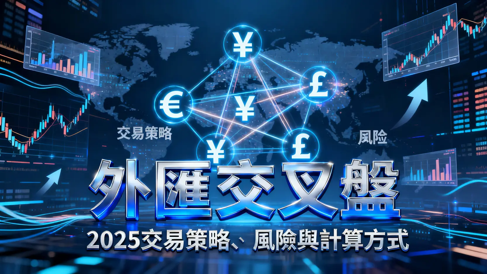 什麼是外匯交叉盤？2025交易策略、風險與計算方式全解析