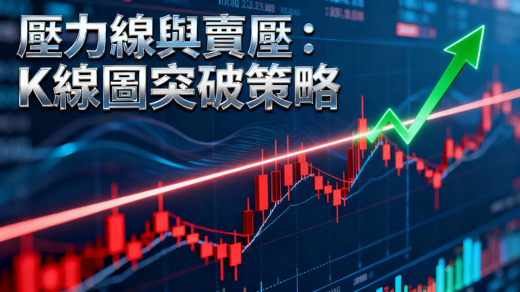 壓力線跟賣壓的關係是什麼？從K線圖看懂支撐壓力、突破與交易策略