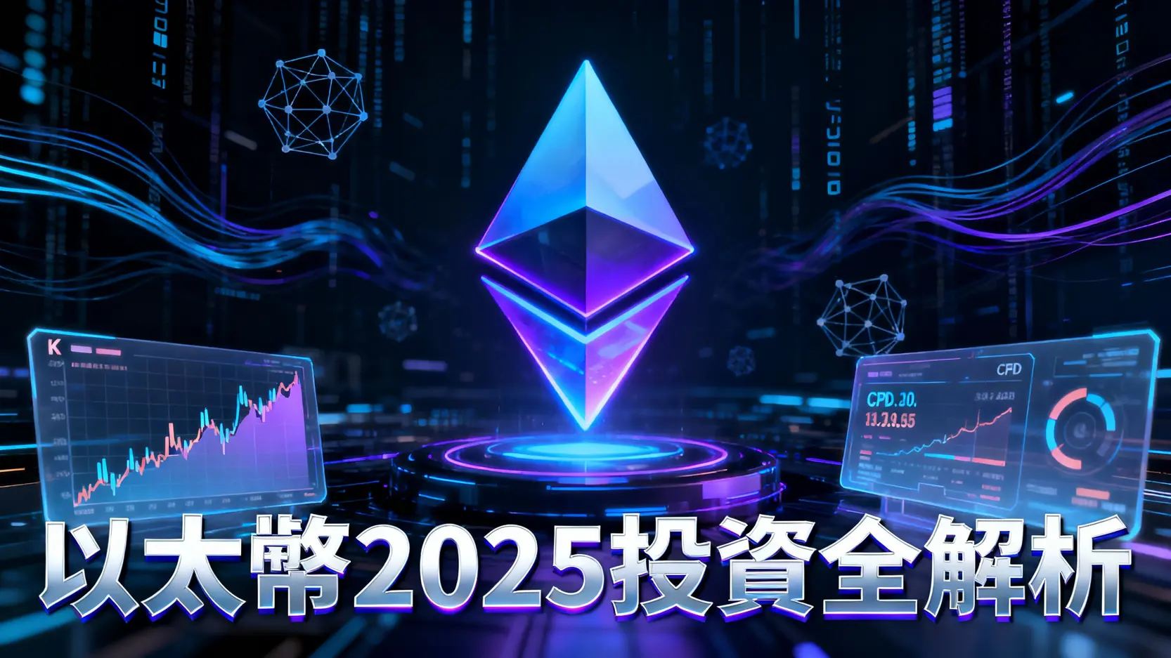 以太幣是什麼？2025新手投資指南-從以太坊原理到CFD交易全解析