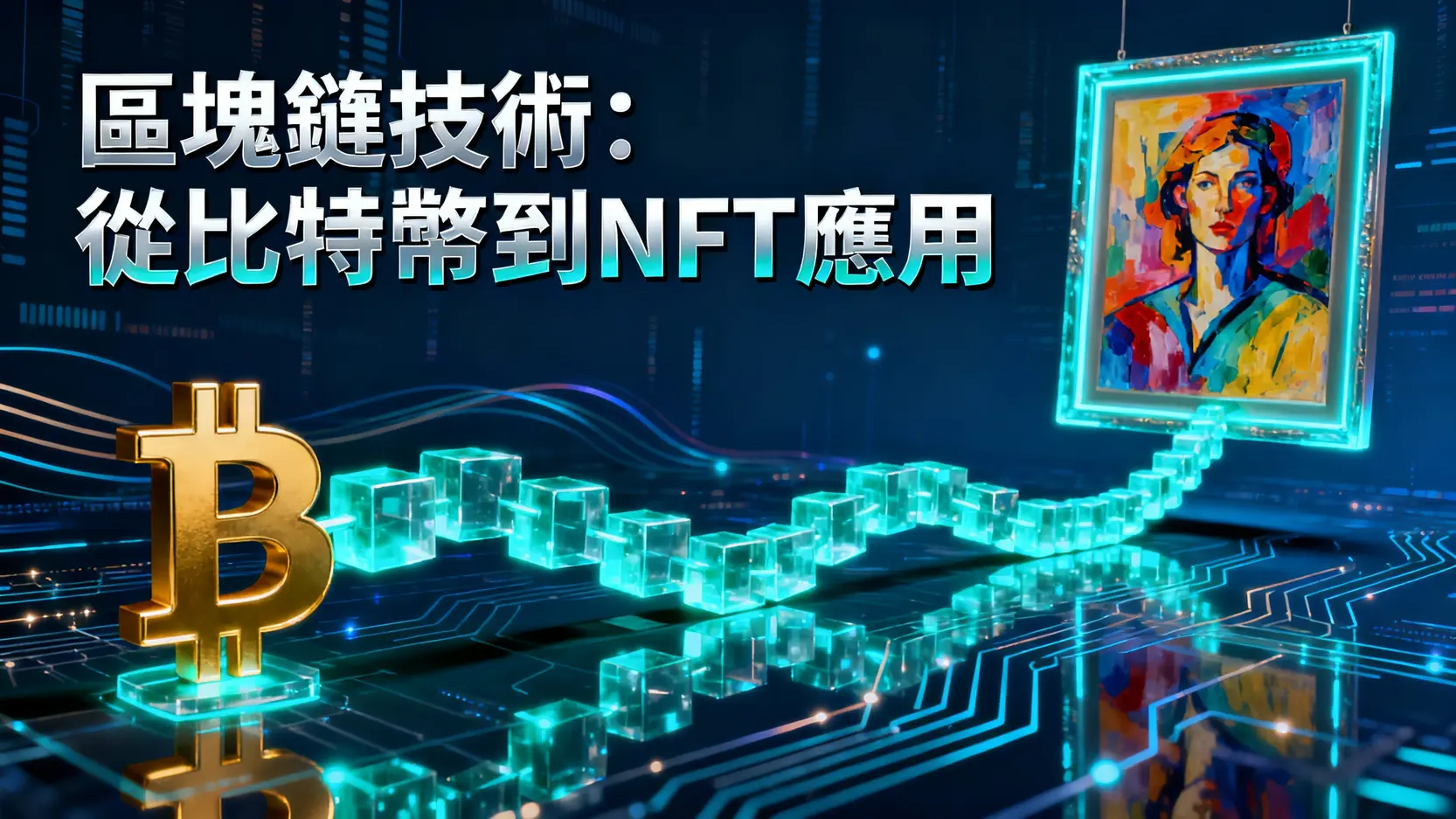 什麼是實現虛擬貨幣的區塊鏈技術-從比特幣原理到NFT應用全解析