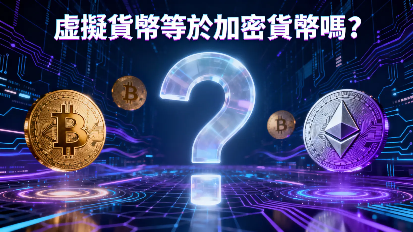什麼是虛擬貨幣跟加密貨幣一樣嗎？一篇搞懂定義、種類與區塊鏈技術