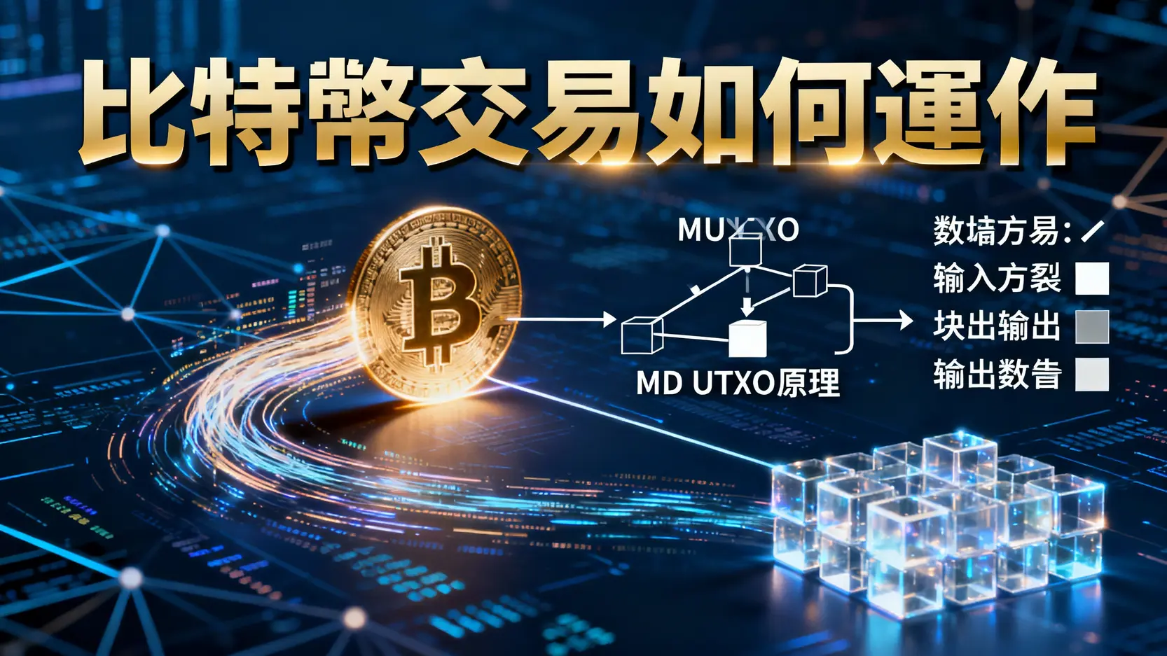 比特幣交易如何運作-從UTXO原理到區塊鏈確認的完整指南