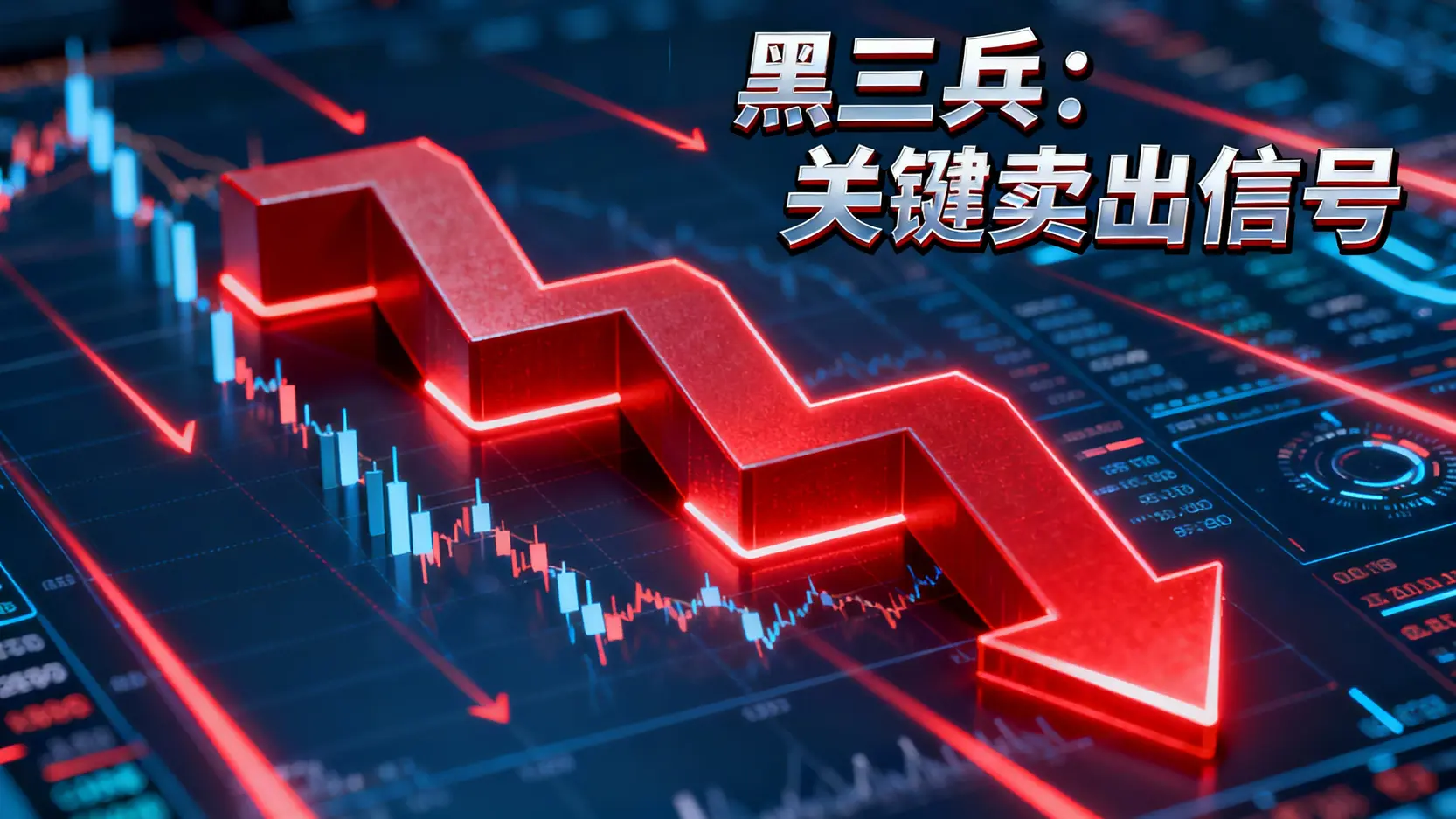 黑三兵是什麼?3大關鍵判斷賣出訊號-K線型態與應用全解析