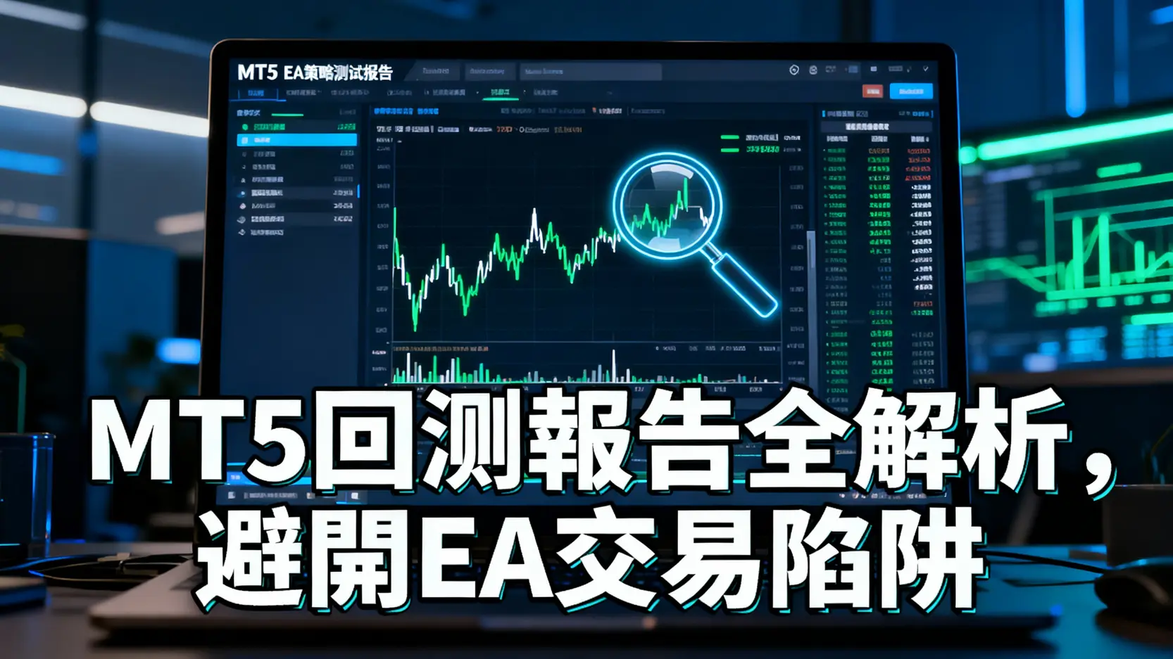 EA回測是什麼？MT5回測教學與報告全解析-避開EA交易陷阱