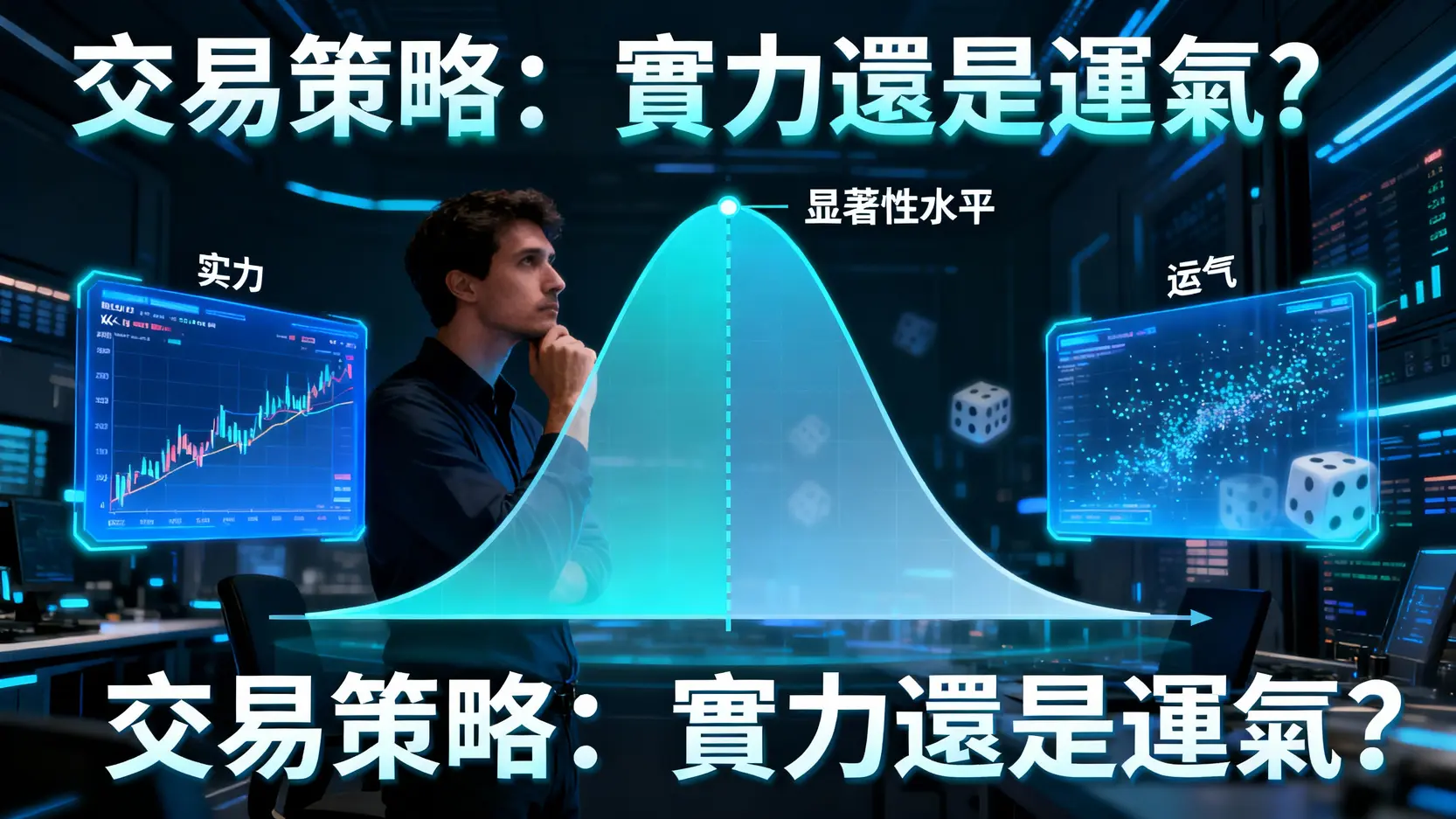 交易中的顯著水準是什麼意思-如何判斷你的策略是實力或運氣