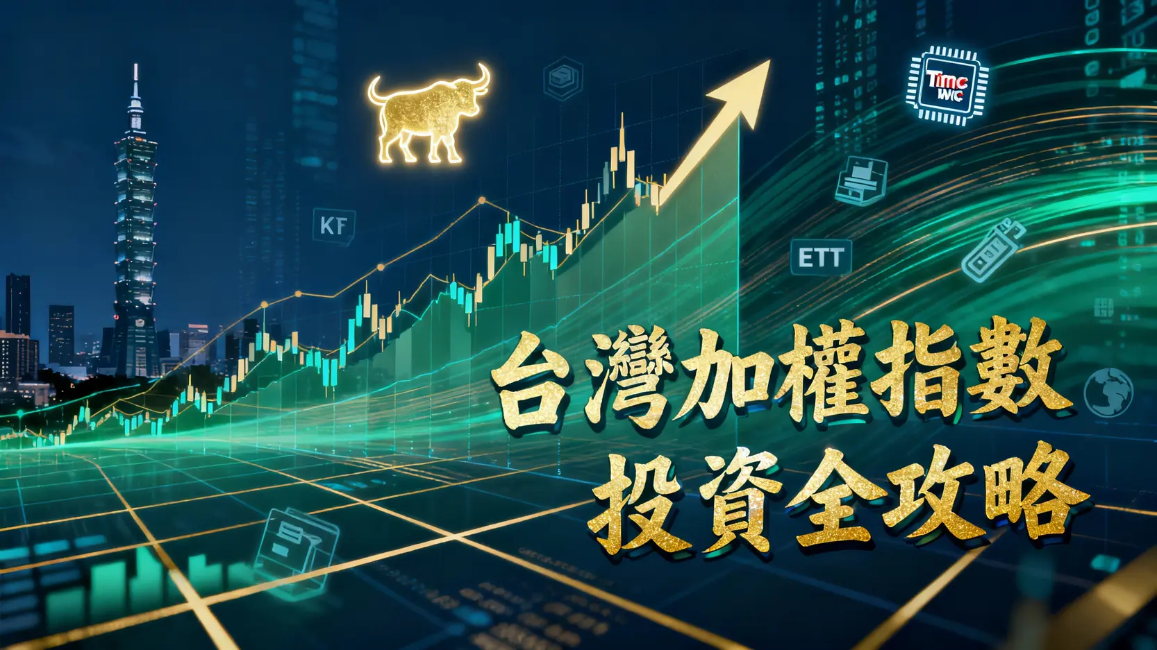 台灣加權指數是什麼？一篇看懂台股大盤的組成、影響因素與投資方式全攻略