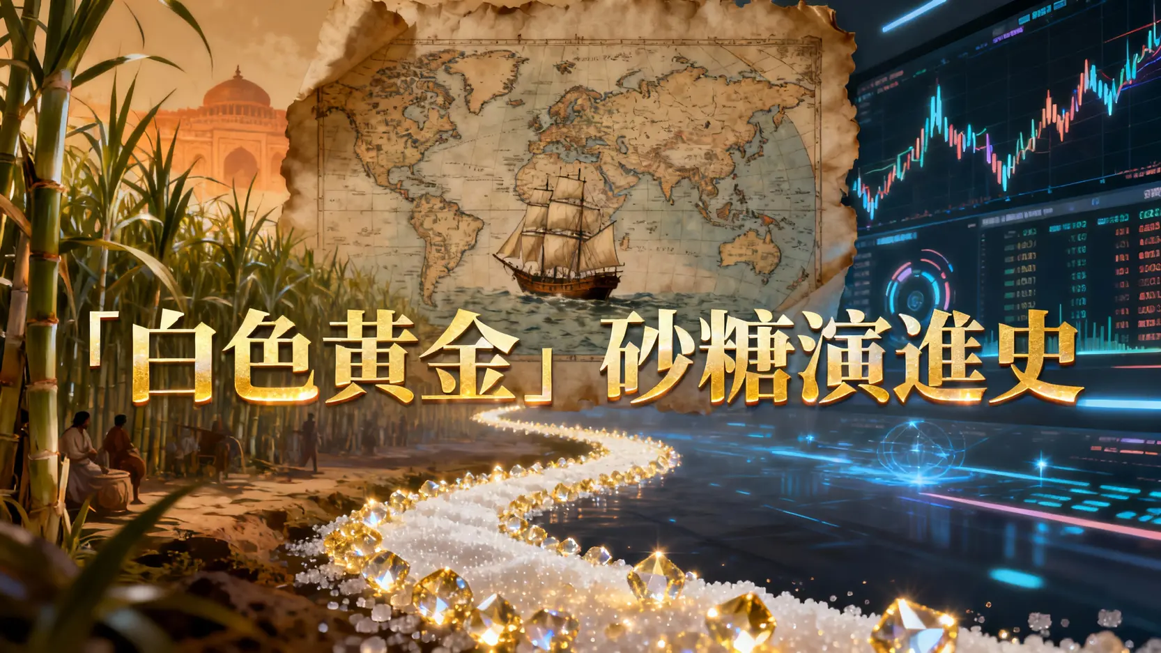 砂糖的歷史由來是什麼？從古代印度到現代金融市場的「白色黃金」演進史