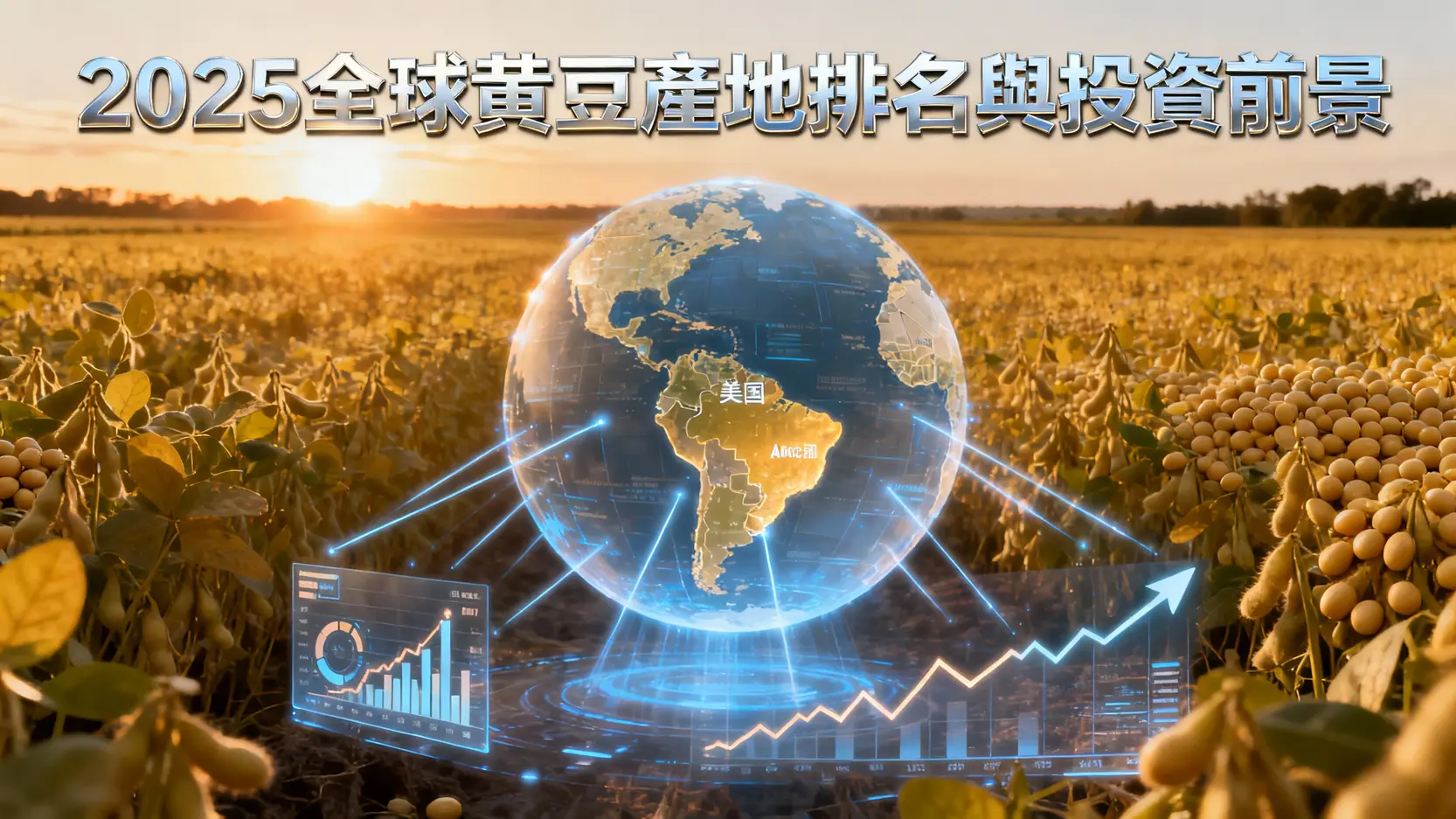 全球黃豆種植主要分佈在哪些國家？2025最新黃豆產地排名與投資前景分析