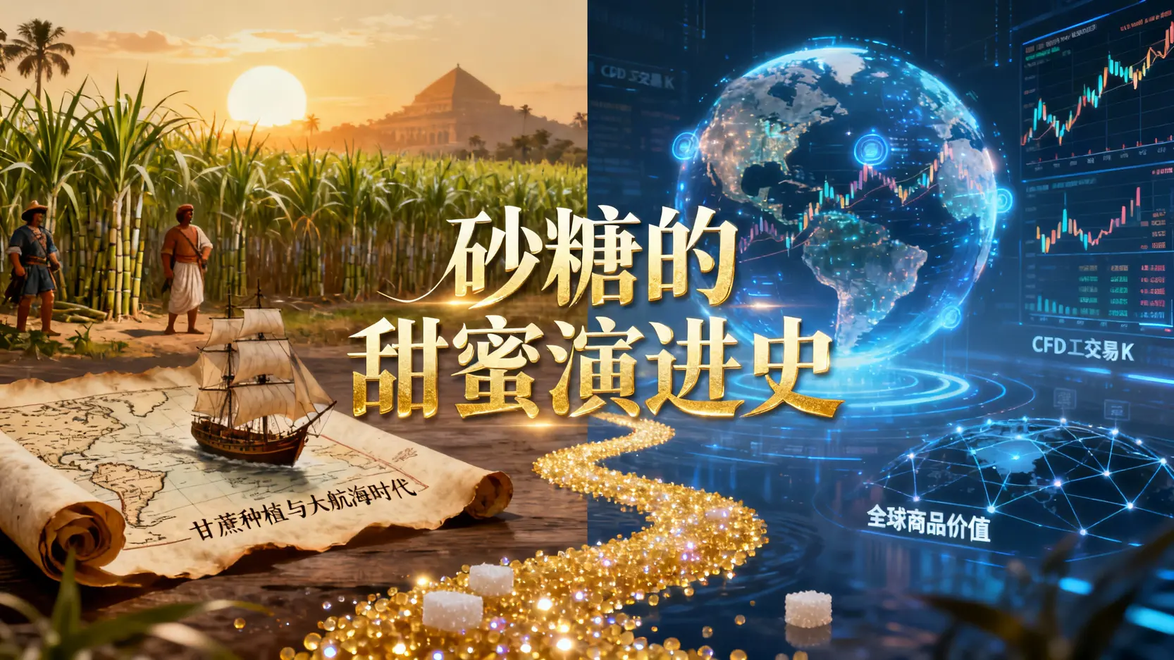 砂糖的歷史由來是什麼？從古代印度到全球商品交易的甜蜜演進史