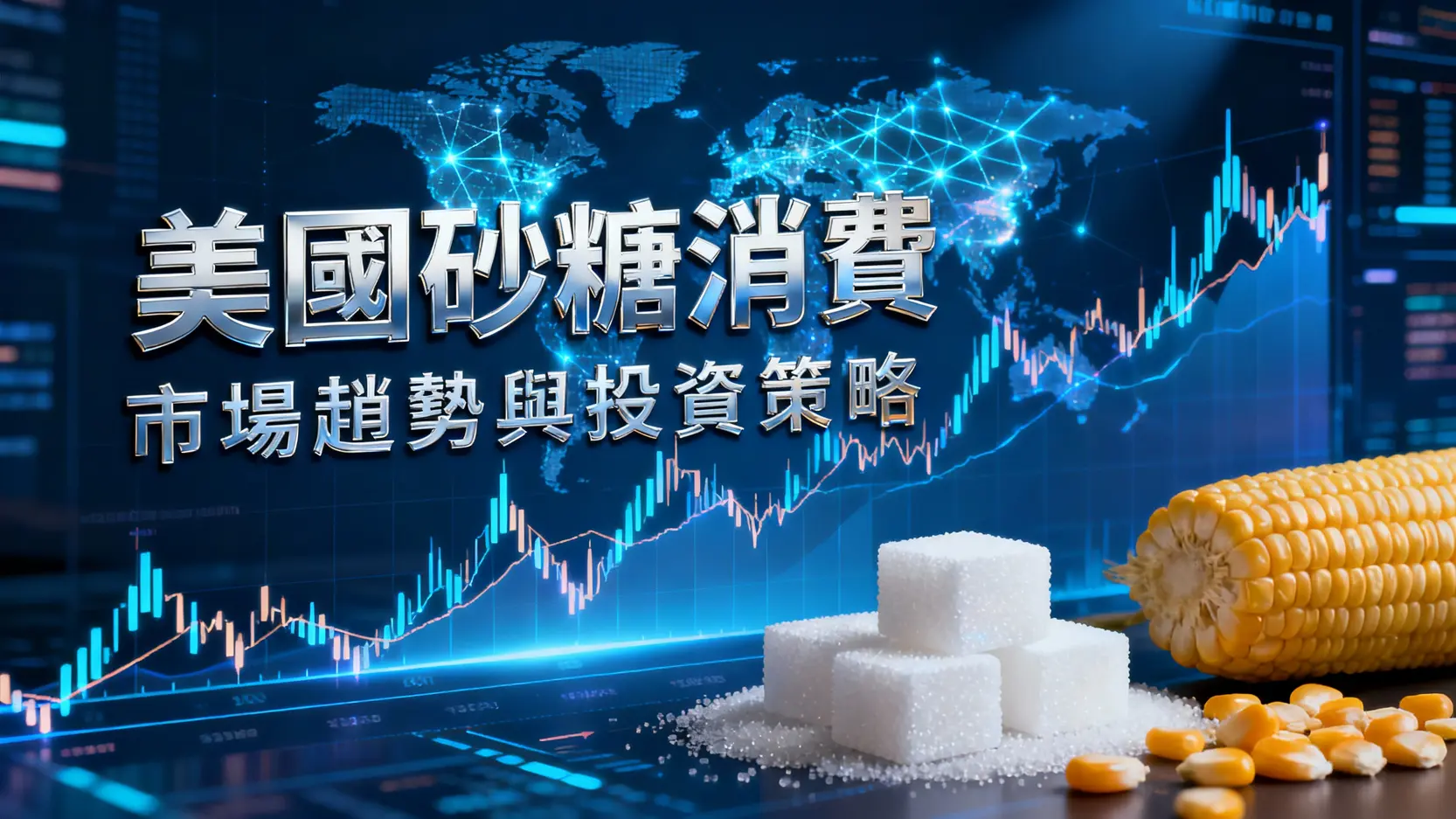 美國一年的砂糖消費量有多少？從全球供需、健康趨勢到投資策略全解析