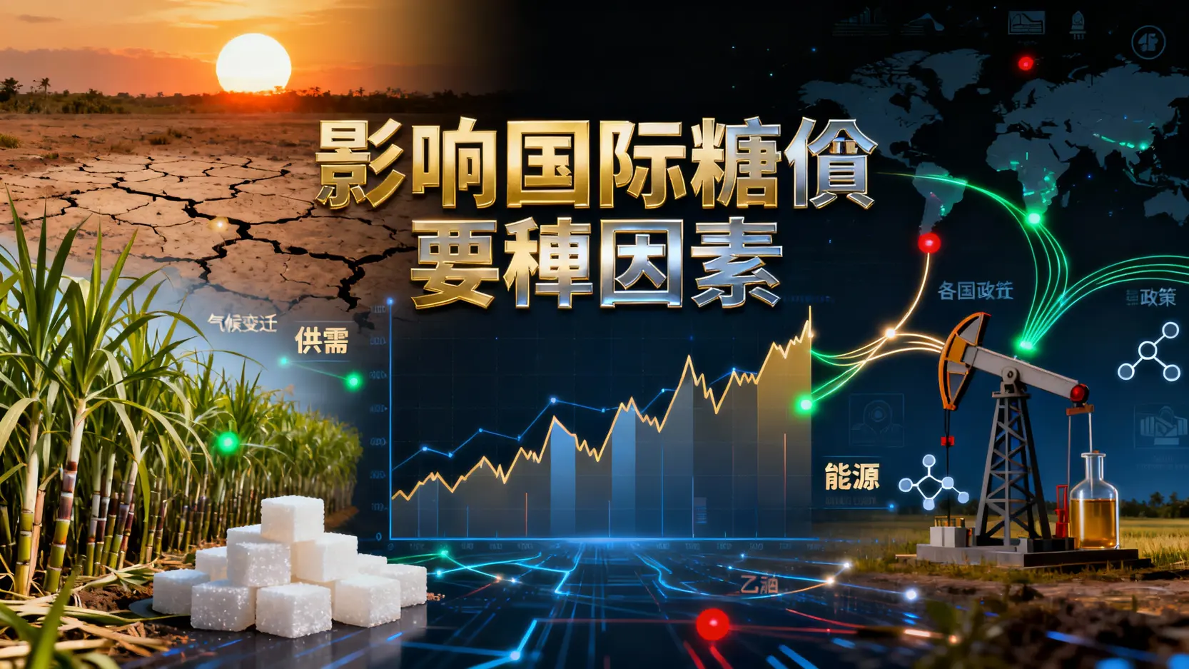 影響國際糖價的因素有哪些|供需、能源到氣候變遷的全面解析