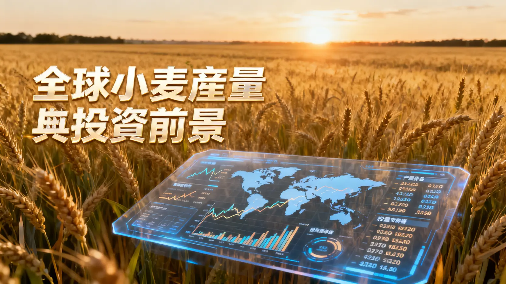 全世界小麥產量有多少噸？2025最新數據、國家排名與投資前景全解析