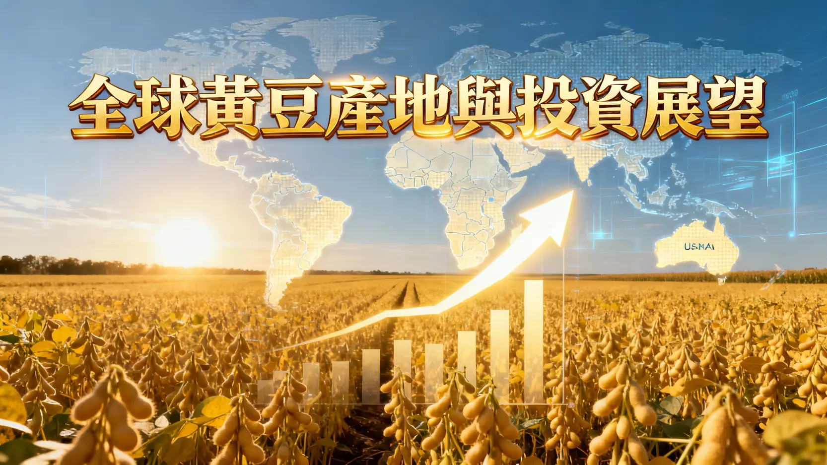 全球黃豆種植主要產地在哪裡-巴西美國阿根廷產量分析與投資展望