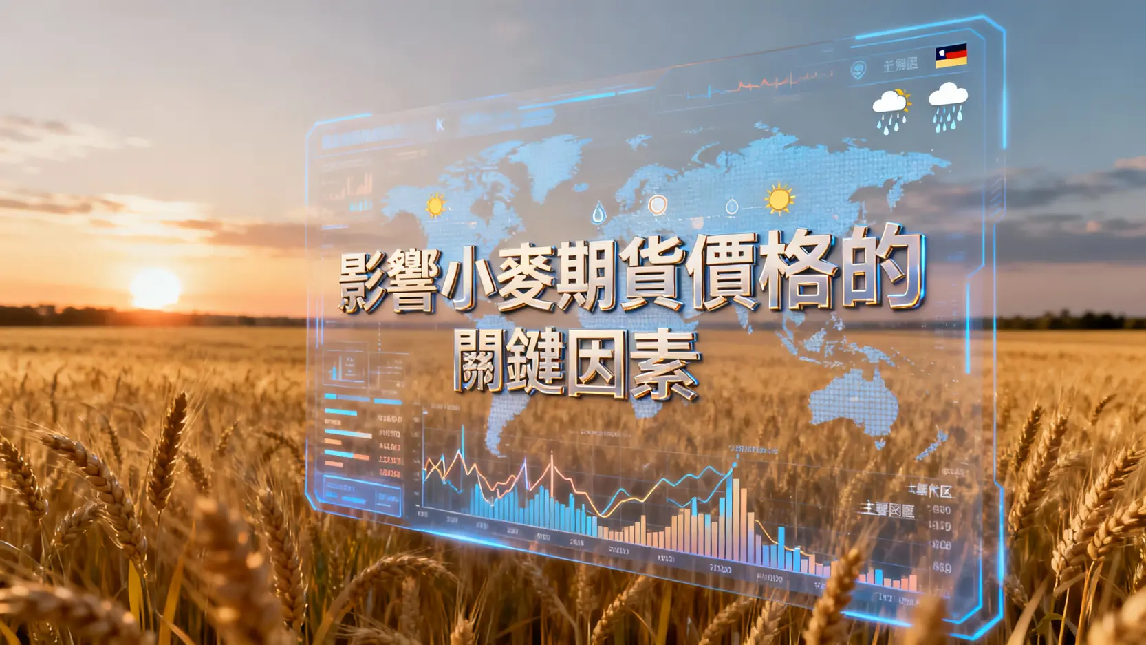 影響小麥期貨價格的因素有哪些？從天氣、供需到地緣政治的全面解析
