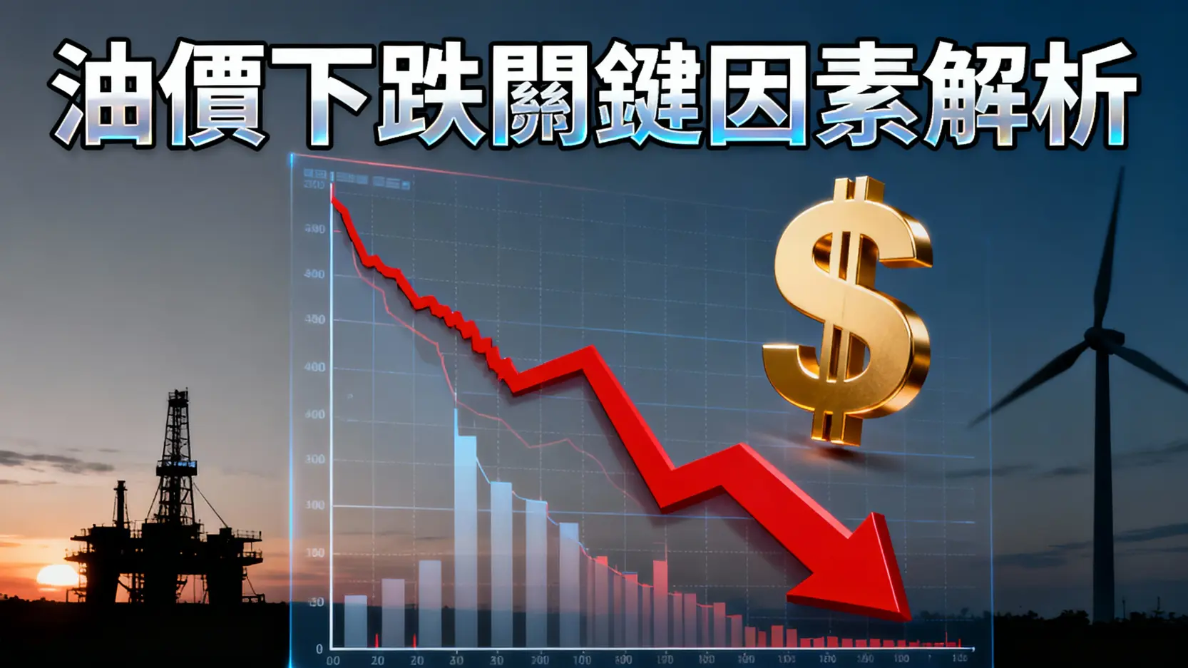 石油價格下跌的原因是什麼？從供需失衡到強勢美元的5大關鍵因素全解析