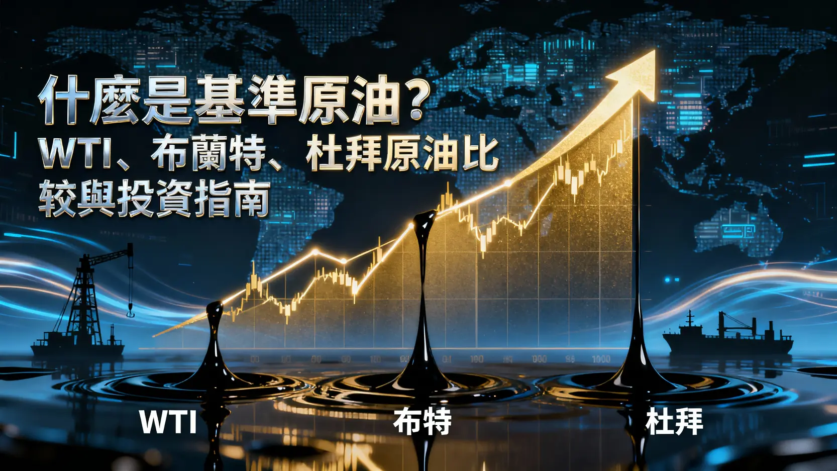 什麼是基準原油？WTI、布蘭特、杜拜原油比較與投資指南