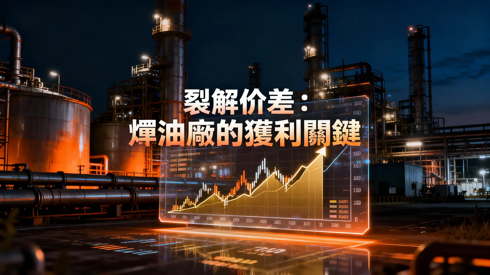 什麼是裂解價差(CrackSpread)？一篇看懂煉油廠利潤、交易策略與計算教學