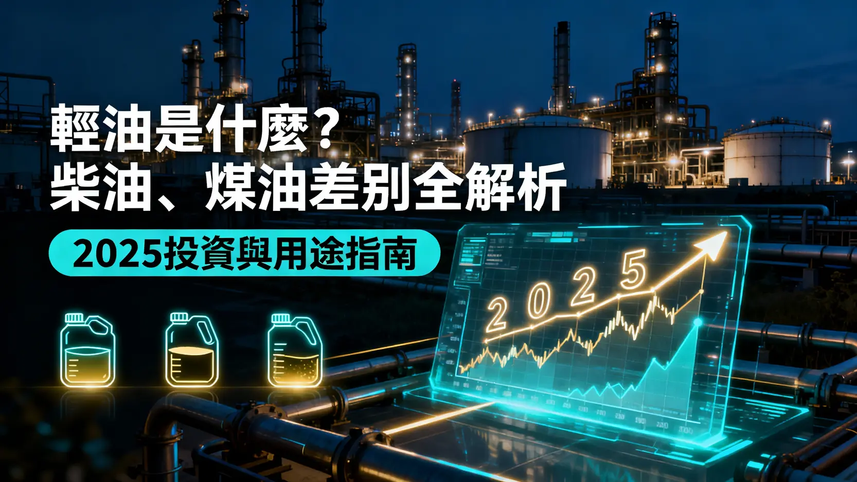 輕油是什麼？柴油、煤油差別全解析|2025投資與用途指南