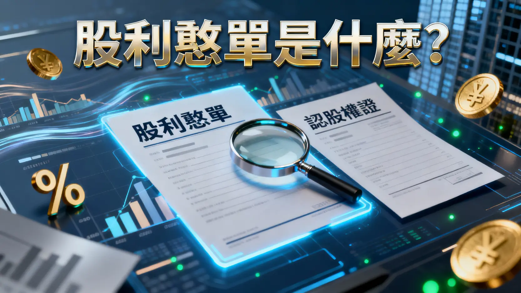 股利憑單是什麼？一篇搞懂運作機制、稅務影響與認股權證差別