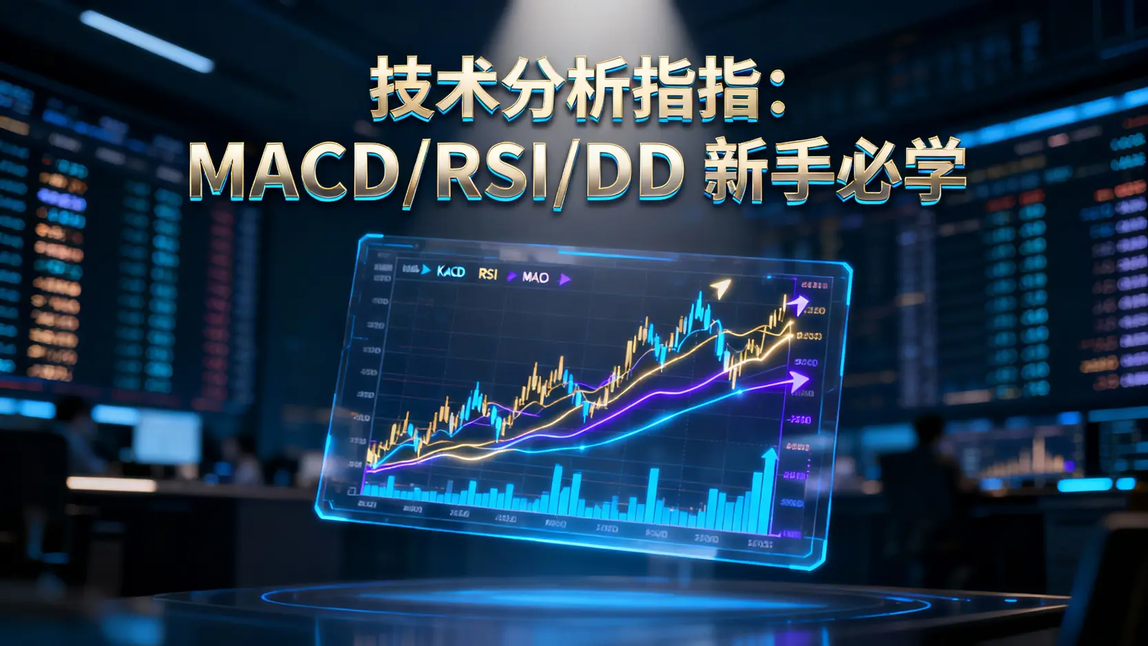什麼是技術分析指標？2025年新手必學MACD/RSI/KD指標教學