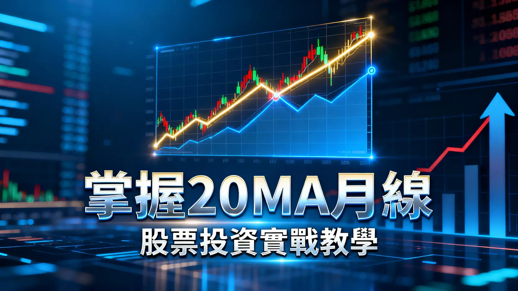 什麼是月線？股票投資必學的20MA均線用法、設定與實戰教學