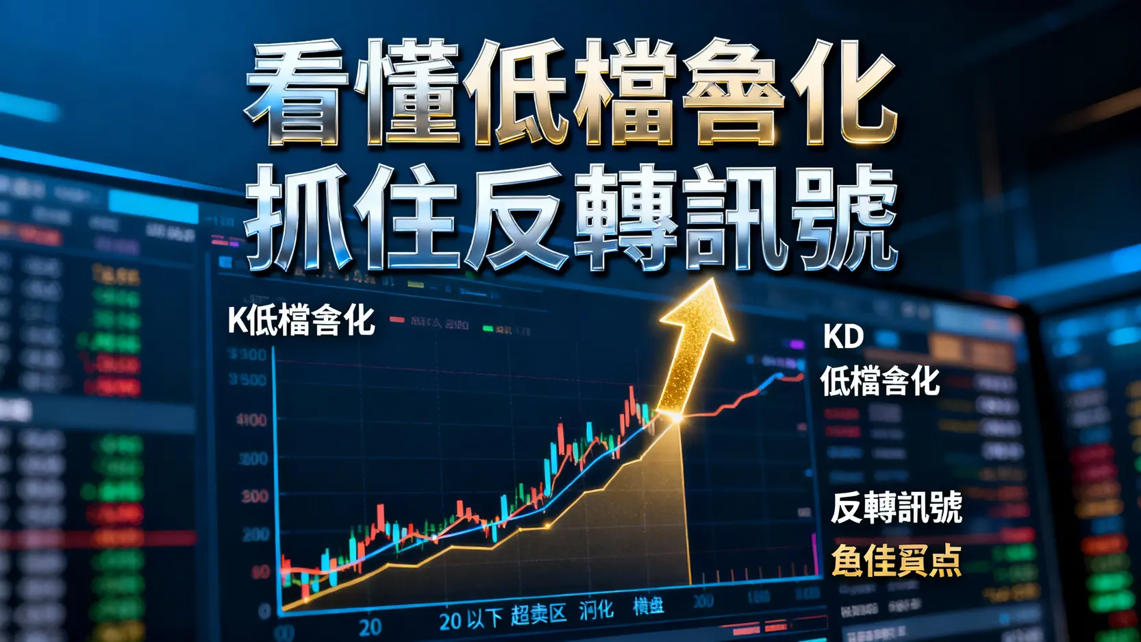 低檔鈍化是什麼？KD指標教學-看懂反轉訊號與投資策略