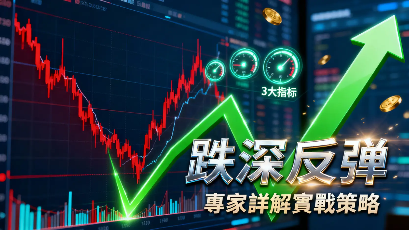 跌深反彈是什麼？專家詳解3大指標與實戰策略,搶反彈不再接到刀