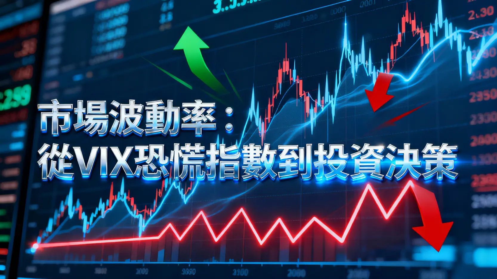 市場波動率是什麼?從VIX恐慌指數到ATR指標,一篇看懂如何影響你的投資決策