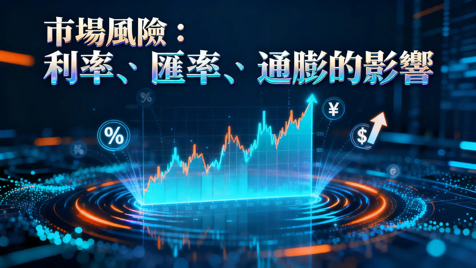 市場風險是什麼？一篇看懂利率、匯率、通膨如何影響你的投資組合