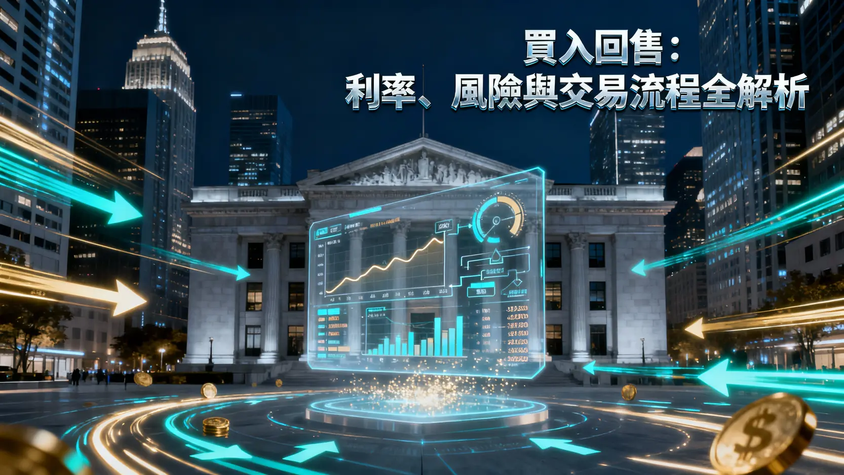 買入回售是什麼？一篇看懂央行與機構如何操作,解析利率、風險與交易流程
