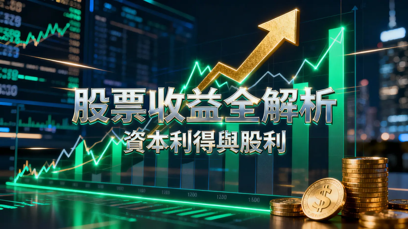 股票收益是什麼？2025投資必懂的資本利得與股利全解析