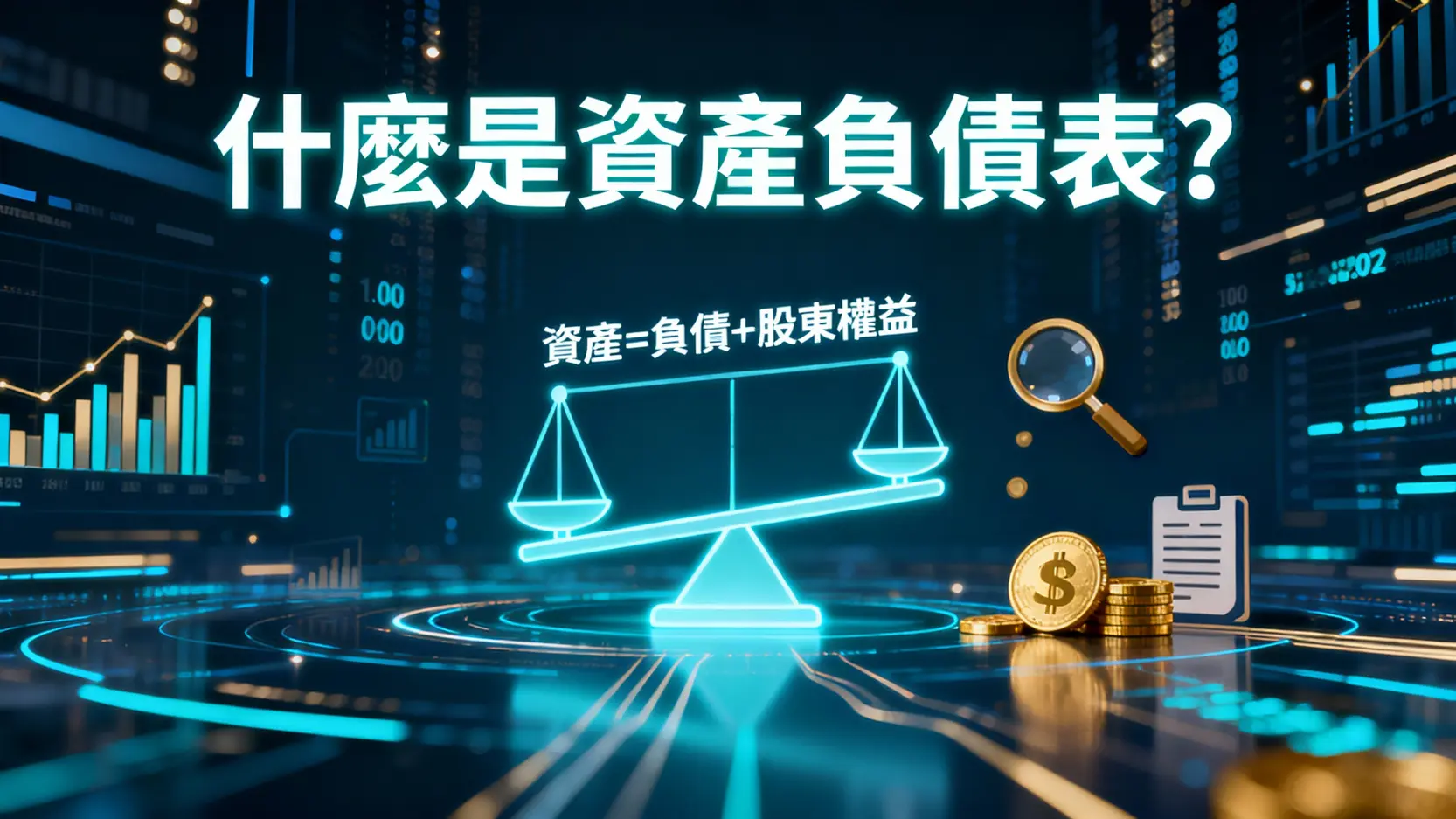 什麼是資產負債表？投資新手必學的財務報表分析攻略-從公式到實例全解析