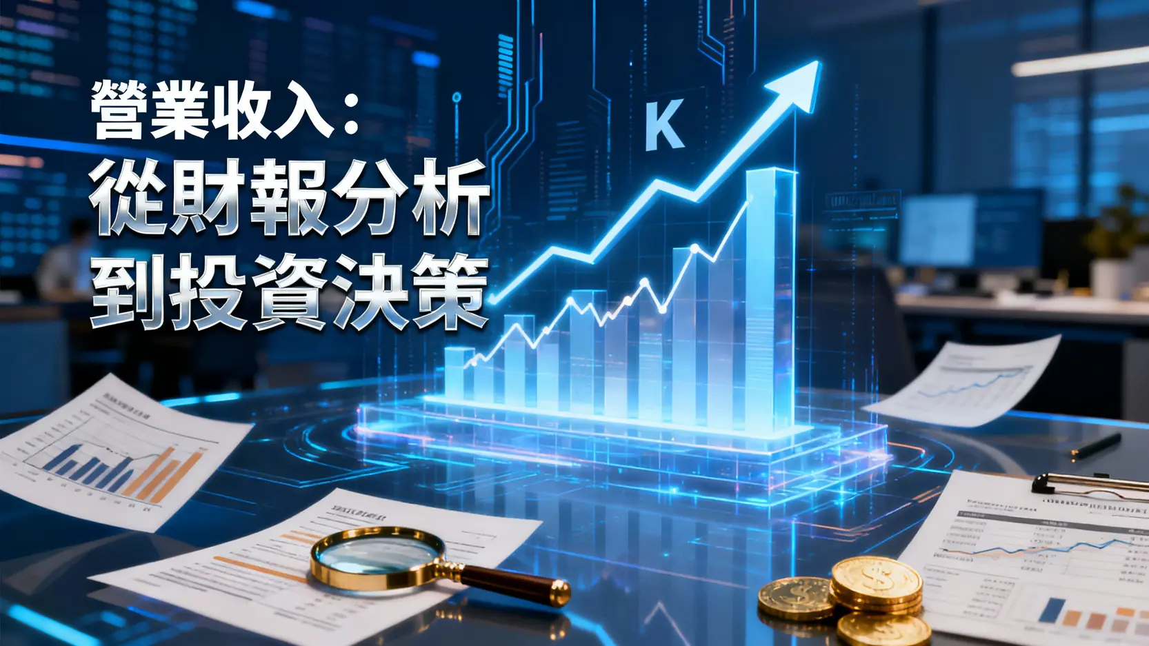 什麼是營業收入？從財報分析到投資決策的終極指南