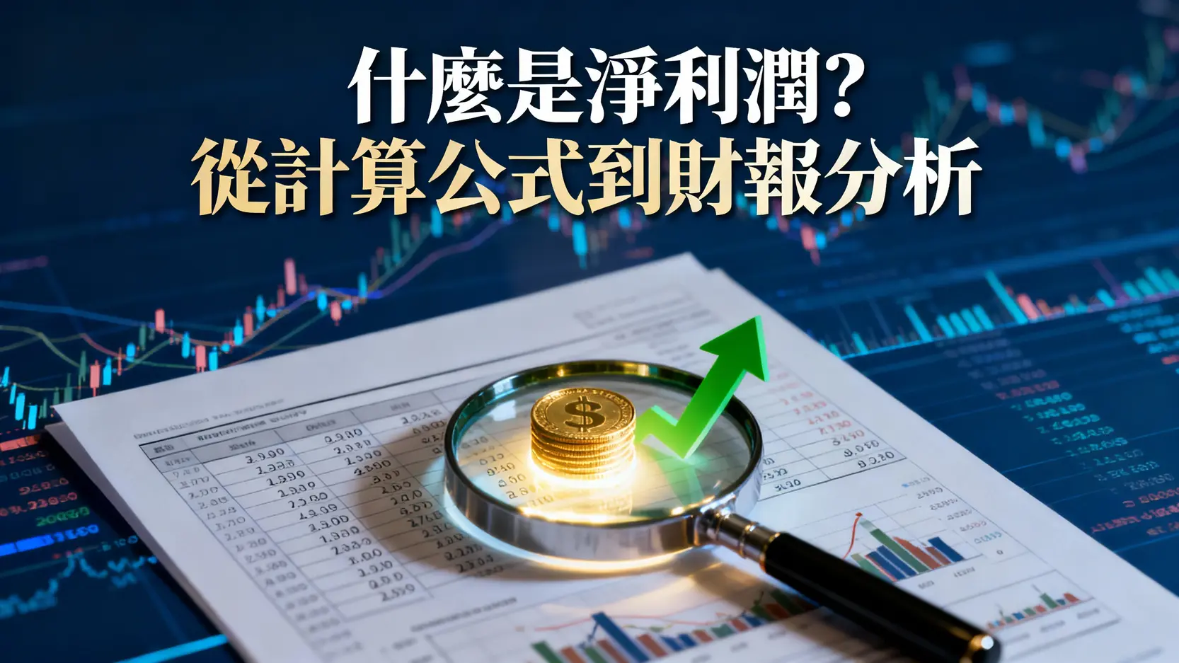 什麼是淨利潤？從計算公式到財報分析-投資人必懂的核心指標