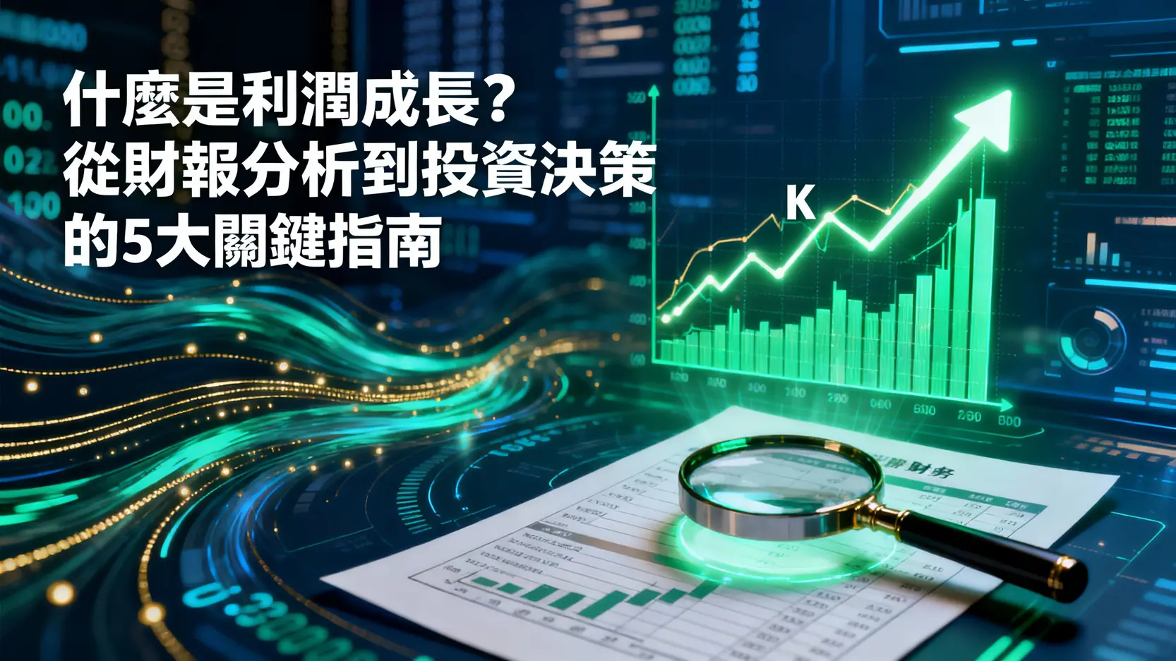 什麼是利潤成長？從財報分析到投資決策的5大關鍵指南