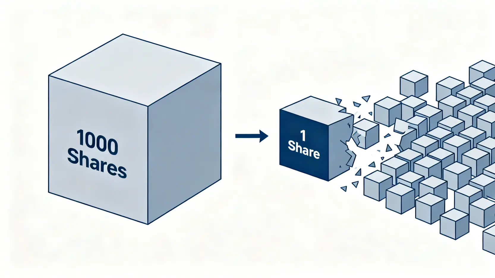 一張圖說明股票交易單位的演變,從過去的一大張1000股到現在可以彈性交易1股。