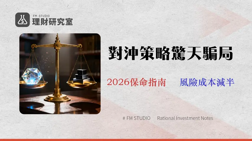 股票對沖策略的真實成本 (2026)|專家拆解:期權、期貨、反向ETF的資金效率與風險