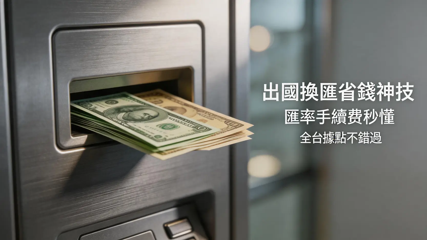 富邦外幣ATM提款全攻略:秒懂據點、匯率手續費與提領上限(2026最新)