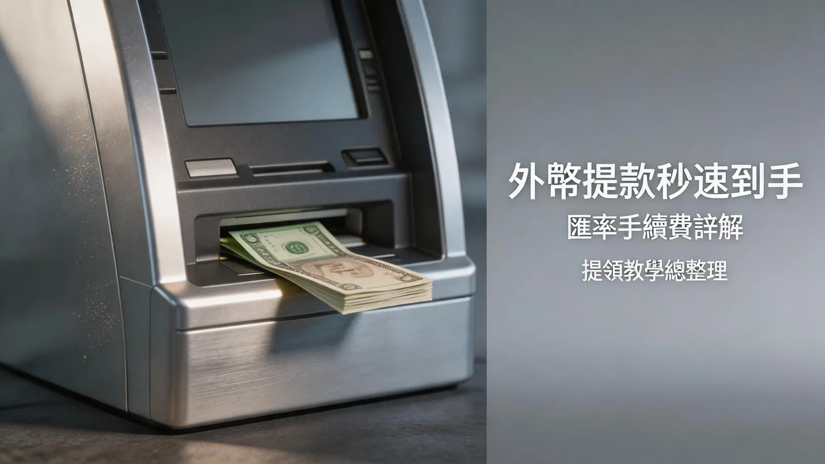 【2026最新】富邦銀行外幣ATM據點全攻略:一鍵查詢分行、提領教學與手續費總整理