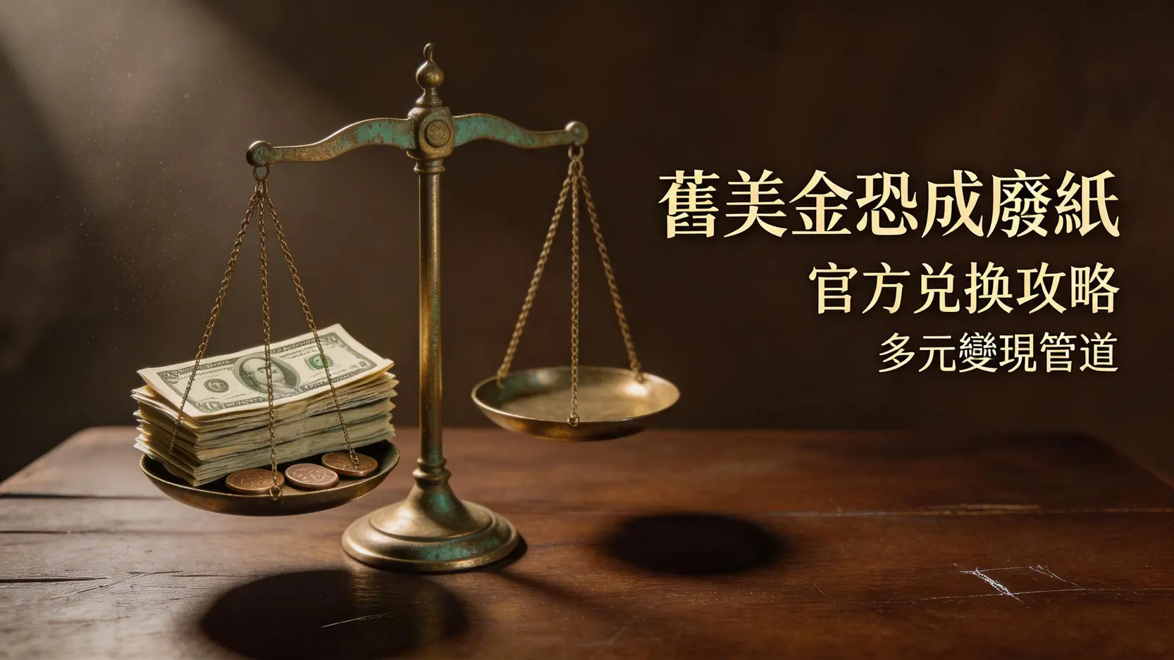舊美金如何處理?2026台灣銀行兌換、手續費與替代方案全攻略