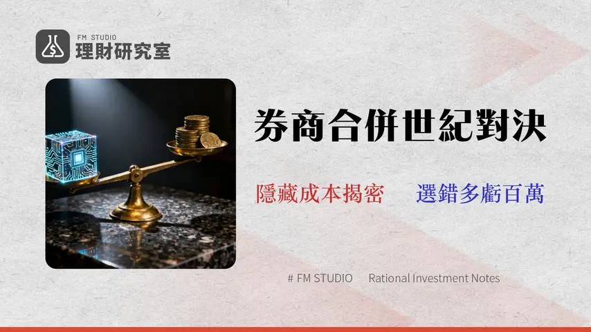 元富證券 vs 新光證券 (2026深度評測):合併前該選誰?從手續費到交易滑點的10項真實成本對比